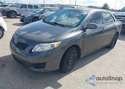 2009 Toyota Corolla Le z USA, uszkodzony, nr VIN 2T1BU40E19C166840